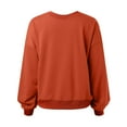 thumbnail image 7 of Women Blouses Zip Light Womens Crop Sweater Athletic Women Tops Womens Tall Plain Shirt Young Adult Sweaters Short Sleeve Blouse Long Sleeve Turtleneck Ladies Sweatshirts under 10 Ladies Red L, 7 of 7