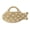 A-khaki - Patterned, variant on Straw Clutch Purses for Women, Summer Cute and Unique fish Straw Purses and Handbags Woven Raffia Beach Bag(Khaki)