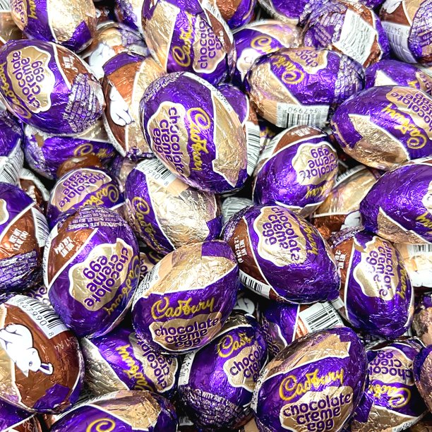 Cream Filled Chocolate Eggs