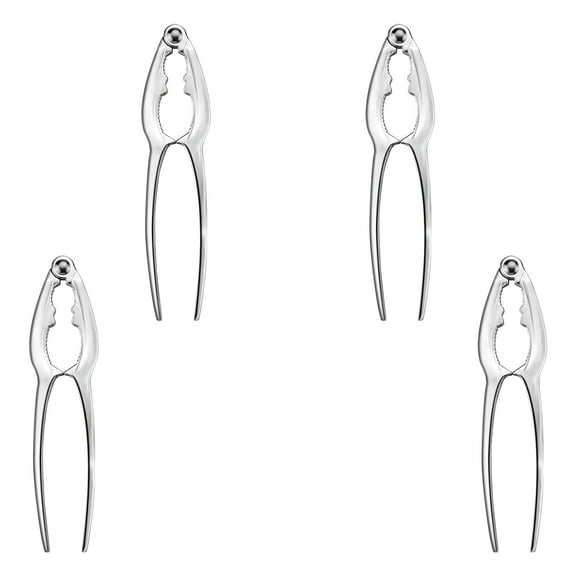 4 Pack Crab Crackers and tools Set - Seafood tools Set Crab leg Crackers Lobster Nut Crackers Opener Home Kitchen Parties Tools