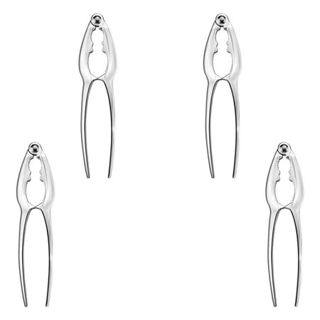 4 Pack Crab Crackers and tools Set - Seafood tools Set Crab leg Crackers Lobster Nut Crackers Opener Home Kitchen Parties Tools