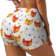 thumbnail image 1 of Balery Cute Fox with Heart Pantalones cortos de entrenamiento estampados para mujer, sin costuras, ajustados, para gimnasio, yoga, correr, deportes, ejercicio activo, fitness.-XX-Large, 1 of 8