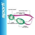 thumbnail image 3 of Sporti S3 Antifog Goggles, UV Protection, Silicone Straps, Polycarbonate Lenses, Hypoallergenic, 3 of 8