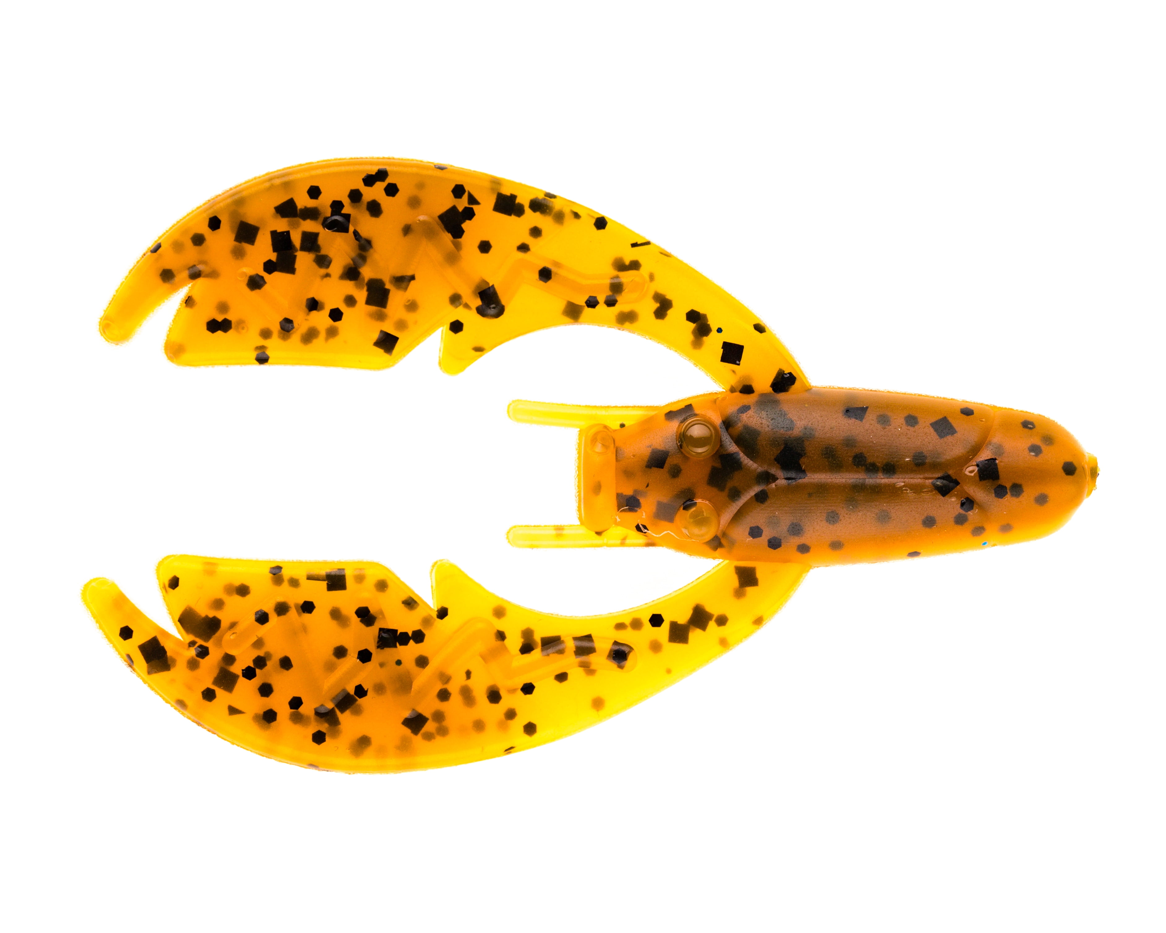 (2 pack) NetBait Paca Chunk Alabama Craw, Crawfish Freshwater Fishing Soft Baits, 6 pieces