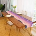 thumbnail image 2 of Yayeee Table Runner 90 inches Long Home Kitchen Dinning Party Decoration, Pixel Floating Hearts, 2 of 7