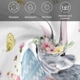 thumbnail image 6 of Easter Bunny Cloth Napkins, Blue Easter Eggs Spring Floral Butterflies Washable and Reusable Dinner Napkins Set of 4, Table Napkin for Kitchen Party Birthday Wedding Hotel Housewarming 20"x20", 6 of 9