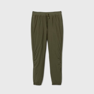 Girls' Lined Winter Woven Jogger Pants 