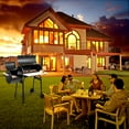 thumbnail image 2 of ENYOPRO Outdoor Charcoal Grill and Smoker, Charcoal Barbecue Grill with Large Cooking Surface, Oil Drum Charcoal Furnace and Offset Smoker Combo with Wheels, for Camping Garden Backyard Cooking Picnic, 2 of 9