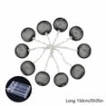 thumbnail image 3 of EWASWON String Lights 10LED Metal Ball Battery Operated Waterproof Connectable Indoor Outdoor Patio Garden Decor, 3 of 6