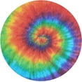 thumbnail image 2 of Colourful Tie Dye Round Fitted Tablecloth with Elastic 40-44 Inch, 2 of 4