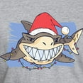 thumbnail image 3 of CafePress - Christmas Shark T Shirt - Fitted T-Shirt, Vintage Fit Soft Cotton Tee, 3 of 4