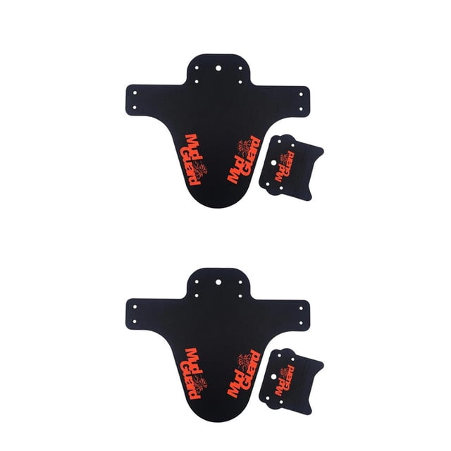 Wosthever Mountain Bike Fast Release Mudguard Replacement Mud Guards Splashing Bicycles Parts Protectors Spare Road Wheel naranja 2piezas