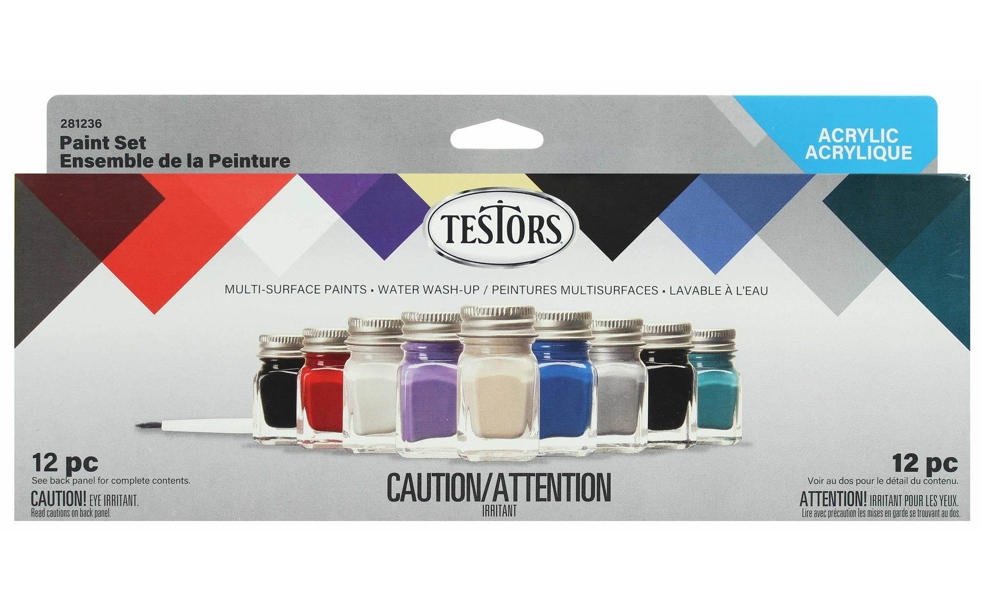 Testors Craft Acrylic Paint Set 9/Pkg-Auto Truck