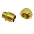 thumbnail image 4 of Instalación De Tuberías De Recta ón, Adaptador De Conector De Acoplador De Rosca De 1/2 , Durable φ19mm Cola Conector de plomería recta, 4 of 5