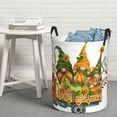 thumbnail image 5 of Picia Thanksgiving Truck Large Laundry Basket, Waterproof, Freestanding Laundry Hamper, Collapsible Tall Clothes Hamper with Extended Handles-, 5 of 8