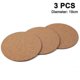 thumbnail image 1 of Runde Cork Coaster Table Set, Pots, Pans And Plants, 19 Cm Diameter X 1 Cm Thick, 3-Series Set, 1 of 4