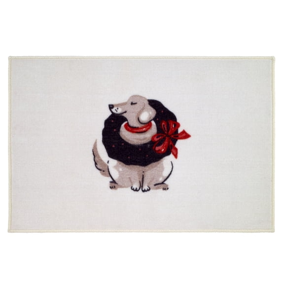Holiday Dogs Rug