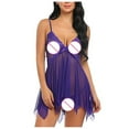 thumbnail image 4 of uublik Valentines Lingerie Set for Women Lace Babydoll Sexy Naughty Plus Size Bodysuit, 4 of 5