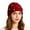 X1 Wine, variant on Bling Rhinestone Double Layer Knit Beanie Hats for Women Girls Warm Lined Winter Hat Thick Skull Cap,