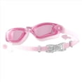 thumbnail image 1 of Gafas de Natación Rosas Tapones para los Oídos Integrados Gafas de Natación Impermeables y Antivaho para Hombres y Mujeres (Luz ), 1 of 5