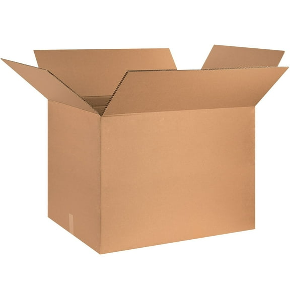 Box Partners Double Wall Bxs,32x24x24,Kraft,5/BDL - BXP HD322424DW