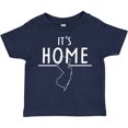 thumbnail image 3 of Inktastic It's Home- State of New Jersey Outline Boys or Girls Toddler T-Shirt, 3 of 5