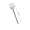 thumbnail image 2 of PTOOTP Pinces Longues en Fer 1ensemble Design Minimaliste pour Adultes et Cheminée, 2 of 7