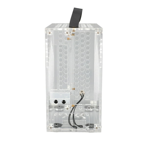 Caja De PC ITX En Miniatura, Caja De Juegos Para Computadora De Escritorio De 23x20,5x12 Cm, Caja De Flujo De Aire Hueco Abierto De 360 grados, Chasis ITX De Escritorio DIY