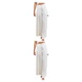 thumbnail image 1 of Pantalones fluidos Sonducket Moda de mujer Blanco M 1, 1 of 6