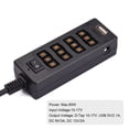 thumbnail image 3 of Enchufe Andoer D-Tap Tipo B Conector D-tap macho a 8 puertos D-tap hembra Splitter Conector de cable de alimentación con interfaz USB 8V / 12V DC Jack Reemplazo para cámaras ARRI RED Monitores de bate Andoer Enchufe, 3 of 6