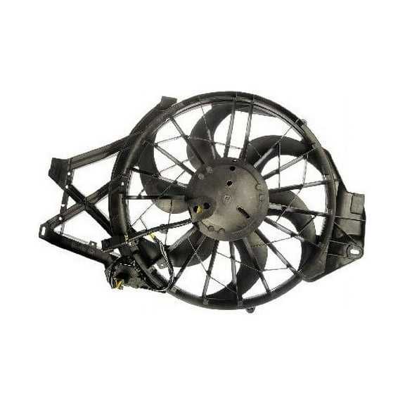 Auxiliary Fan Assembly - Compatible with 1997 - 2000 Ford Mustang 4.6L V8 1998 1999