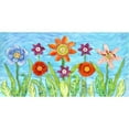 thumbnail image 3 of Smith, Kaeli 18x11 Black Modern Framed Museum Art Print Titled - Flower Play I, 3 of 5