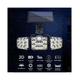 thumbnail image 3 of "Lámpara Solar 138 Led Gran Iluminación Garaje Jardin Control Malubero Negro, 3 of 5