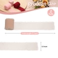 thumbnail image 2 of Uxcell 2 Rollos de Cinta de Gasa, Cinta de Flecos Hecha a Mano de 1.5 Pulgadas x 5 Yardas para Envolver Ramos de Flores Decoración de Bodas Artesanías DIY Rosa Oscuro, 2 of 5