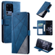 thumbnail image 4 of Stylish PU Leather Contrast Color Wallet Case for Samsung Galaxy, 4 of 5