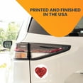 thumbnail image 3 of Magnet Me Up Big Heart Made of Little Hearts Magnet Decal, 5 Inch Round, Vinyl Automotive Magnet, 3 of 7