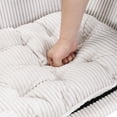 thumbnail image 6 of Christopher Knight Home Small Dog Bed with Corduroy Cushion & Solid Wood Legs, 30" x 22", Beige, 6 of 8
