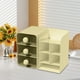thumbnail image 5 of Makeup Organizer With Drawers Multi Function Vanity Organizer Countertop Stackable Desk Organizer For Makeup Brush Lipstick Bathroom Vanity Organizat, 5 of 6