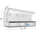 thumbnail image 4 of Window Bird Feeder Bird Feeder With Removable Tray, Drainage Holes And Suction Cups, 4 of 7