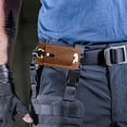 thumbnail image 2 of Leather Horizontal Carry Holster Belt Pocket for Outdoor Camping Hiking EDC Organizer Handmade Durable Pouch, 2 of 4