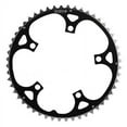 thumbnail image 2 of Origin8 Chainring 52T 130 BCD 5-Bolt 8/9/10-Spd Alloy Blk/Silver Ramped/Pinned, 2 of 2