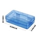 thumbnail image 3 of Large Capacity Hard Pencil Case, Plastic Crayon Pencil Boxes with Snap-tight Lid, Clear Storage Box Craft Pen Art Marker Organizer Stackable for Kids School, 3 of 9
