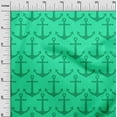 thumbnail image 3 of oneOone Cotton Cambric Green Fabric Nautical Fabric For Sewing Printed Craft Fabric By The Yard 56 Inch Wide, 3 of 4