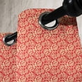 thumbnail image 3 of Ambesonne Valentine's Day Grommet Curtain, Chinese Blossoms, 50" x 84", Vermilion Beige, 3 of 6