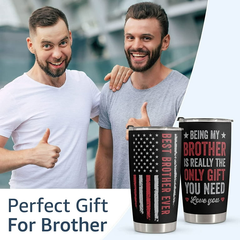 Friend Gift for Men: Best Friend Ever! Large Insulated Tumbler 30oz