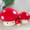 thumbnail image 4 of Knisume Plush Toy, Mushroom Shaped Stuffed Animals Pillow - Creative Plushies for Decor, Soft Weighted Stuffed Animals Feel Cushion,A, 4 of 4