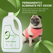 Zero Odor Pet Odor Eliminator Air & Surface Deodorizer for Dog Cat Urine Carpet 64 oz