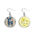 thumbnail image 1 of Vacaciones de Navidad venado azul Pendiente Sol Flor Pendiente Joyas Moda Unbranded M, 1 of 3