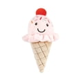 thumbnail image 4 of Luvable Friends Dog Squeaky Plush Dog Mini Toy Set, Desserts, One Size, 4 of 5