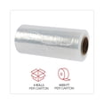 thumbnail image 2 of Universal Handwrap Stretch Film, 12" x 1500 ft Roll, 20mic (80-Gauge), 4/Carton -UNV121580, 2 of 6